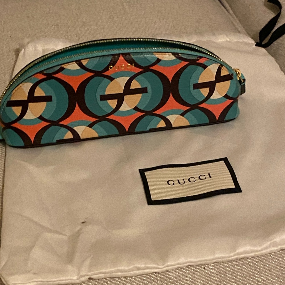 LAST CHANCE New Luxury Gucci pencil case - authentic! With dust bag - Picture 3 of 13